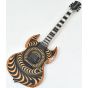 Wylde Audio Barbarian RawTop Electric Guitar Psychic Bullseye B-Stock 0051 sku number WYLDE4525.B 0051