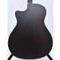 Schecter Deluxe Acoustic Guitar Satin See Thru Black B-Stock 4620 sku number SCHECTER3716.B 4620