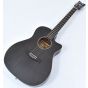 Schecter Deluxe Acoustic Guitar Satin See Thru Black B-Stock 4620 sku number SCHECTER3716.B 4620