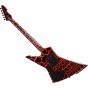 Schecter Balsac E-1 FR Electric Guitar in Black Orange Crackle sku number SCHECTER1559