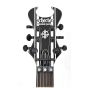 Schecter Signature Synyster Custom Electric Guitar Gloss Black Silver Pin Stripes B-Stock 1947 sku number SCHECTER1740.B 1947