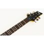 Schecter Omen-6 Electric Guitar in Gloss Black Finish Prototype 0173 sku number SCHECTER2120.B 0173