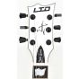 ESP LTD James Hetfield Iron Cross Electric Guitar Snow White B-Stock 0190 sku number LIRONCROSSSW.B 0190