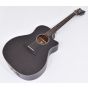 Schecter Orleans Studio Acoustic Guitar in Satin See Thru Black Finish B Stock 9570 sku number SCHECTER3713.B 9570