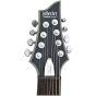 Schecter Damien Platinum-8 Left-Handed Electric Guitar Satin Black B-Stock 0982 sku number SCHECTER1188.B 0982