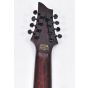 Schecter C-8 Multiscale Silver Mountain Electric Guitar Blood Moon B Stock 1589 sku number SCHECTER1478.B 1589