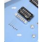 Schecter C-6 Deluxe Electric Guitar Satin Metallic Light Blue B Stock 0455 sku number SCHECTER431.B 0455