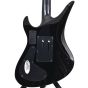 Schecter Synyster Custom-S Electric Guitar Gloss Black Silver Pin Stripes B-Stock 2068 sku number SCHECTER1741.B 2068