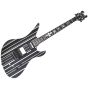 Schecter Synyster Custom-S Electric Guitar Gloss Black Silver Pin Stripes B-Stock 2068 sku number SCHECTER1741.B 2068