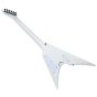 ESP LTD Arrow NT Arctic Metal Guitar in Snow White Satin sku number LARROWNTARMSWS