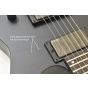 ESP LTD Jeff Ling Signature JL-600 Guitar Black Satin B-Stock 0608 sku number LJL600BLKS.B 0608