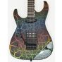 ESP LTD Mirage Deluxe 87 Left-Handed Guitar Rainbow Crackle B-Stock 0650 sku number LMIRAGEDX87RBCRKLH.B 0650