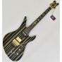 Schecter Synyster Custom-S Guitar Gloss Black Gold B-Stock 2146 sku number SCHECTER1742.B 2146