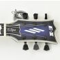 ESP E-II Eclipse QM Guitar Reindeer Blue B-Stock 53203 sku number EIIECQMRDB.B 53203