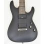 Schecter Demon-7 Guitar Aged Black Satin B Stock 0641 sku number SCHECTER3662.B 0641