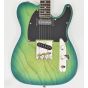 Schecter PT Special Guitar 3-Tone Aqua Burst Pearl B Stock 0374 sku number SCHECTER668.B 0374