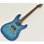 Schecter C-6 Plus Guitar Ocean Blue Burst B-Stock 1059 sku number SCHECTER443.B 1059