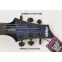 Schecter Omen Elite-6 Guitar See-Thru Blue Burst B-Stock 5276 sku number SCHECTER2452.B 5276-1