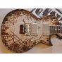 ESP Richard Z RZK-II Burnt Electric Guitar with Case sku number ERZKII