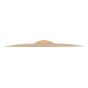 SABIAN 15" HHX Groove Hat Bottom Brilliant Finish sku number 11589X/2B