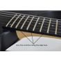 ESP E-II M-I NT Neck-Thru Black Satin Guitar B-Stock 6381 sku number EIIMITHRUNTBLKS-B6381