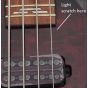 Schecter Omen Elite-4 Bass Black Cherry Burst B-stock 1182 sku number SCHECTER2620.B1182