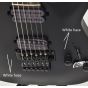 Schecter Damien-6 FR Guitar Satin Black B-Stock 1720 sku number SCHECTER2471.B1720