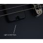 Schecter Demon-7 Guitar Aged Black Satin B-Stock 2299 sku number SCHECTER3662.B2299