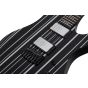 Schecter Synyster Custom HT Guitar Gloss Black Silver Pin Stripes sku number SCHECTER1747