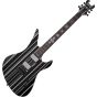 Schecter Synyster Custom HT Guitar Gloss Black Silver Pin Stripes sku number SCHECTER1747