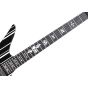 Schecter Synyster Custom-S Guitar Gloss Black Silver Pin Stripes sku number SCHECTER1741