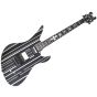 Schecter Synyster Custom-S Guitar Gloss Black Silver Pin Stripes sku number SCHECTER1741