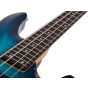 Schecter C-4 Plus Bass Ocean Blue Burst sku number SCHECTER589