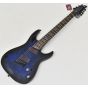 Schecter Omen Elite-7 Multiscale Guitar See-Thru Blue Burst sku number SCHECTER2464