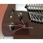 Schecter Reaper-7 Elite Multiscale Lefty Guitar Blood Burst B-Stock 1214 sku number SCHECTER2185.B1214