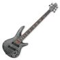 Ibanez SRFF805-BKS SR Workshop Series 5 String Multi-Scale Electric Bass in Black Stained Finish sku number SRFF805BKS