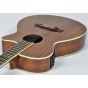 Ibanez AEG12II-NT AEG Series Acoustic Electric Guitar in Natural High Gloss Finish sku number AEG12IINT