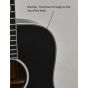 Schecter Robert Smith RS-1000 Busker Acoustic Guitar Gloss Black 8601 sku number SCHECTER283-1 B8601