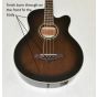 Ibanez AEB10E-DVS Artwood Series Acoustic Electric Bass in Dark Violin Sunburst High Gloss Finish 9676 sku number AEB10EDVS.B-9676