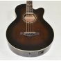 Ibanez AEB10E-DVS Artwood Series Acoustic Electric Bass in Dark Violin Sunburst High Gloss Finish 9618 sku number AEB10EDVS.B-9618