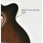 Ibanez AEB10E-DVS Artwood Series Acoustic Electric Bass in Dark Violin Sunburst High Gloss Finish 5724 sku number AEB10EDVS.B5724