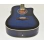 Ibanez PF15ECEWC-TBS PF Series Acoustic Guitar in Transparent Blue Sunburst High Gloss Finish 2222 sku number PF15ECEWCTBS.B 2222