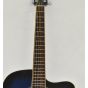 Ibanez PF15ECEWC-TBS PF Series Acoustic Guitar-Transparent Blue Sunburst High Gloss Finish 0754 sku number PF15ECEWCTBS.B 0754-2