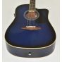 Ibanez PF15ECEWC-TBS PF Series Acoustic Guitar-Transparent Blue Sunburst High Gloss Finish 2156 sku number PF15ECEWCTBS.B 2156a