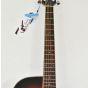 Ibanez PF28ECETRS PF Series Acoustic Guitar in Transparent Red Sunburst 0057 sku number PF28ECETRS.B 0057