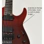 Schecter C-1 FR SLS Elite Electric Guitar Blood Burst B stock 1845a sku number SCHECTER1371 B1845a