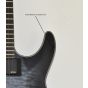 Schecter C-1 Platinum Guitar See Through Black Satin B-Stock 0816 sku number SCHECTER704.B0816