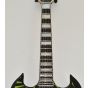 Wylde Audio Barbarian Green Psychic Bullseye Guitar B stock 0051 sku number WYLDE4543-B0051