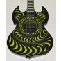 Wylde Audio Barbarian Green Psychic Bullseye Guitar B stock 0051 sku number WYLDE4543-B0051