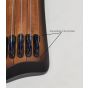 Ibanez UB805 5-String Upright Bass Mahogany Oil Burst 2245 sku number UB805MOB- B2245